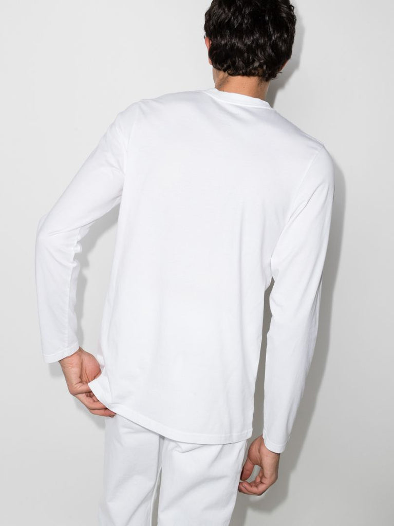 Classic Logo Long Sleeve Cotton T-shirt