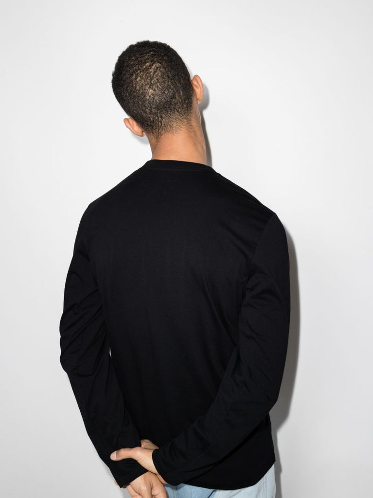 Classic Logo Long Sleeve Cotton T-shirt