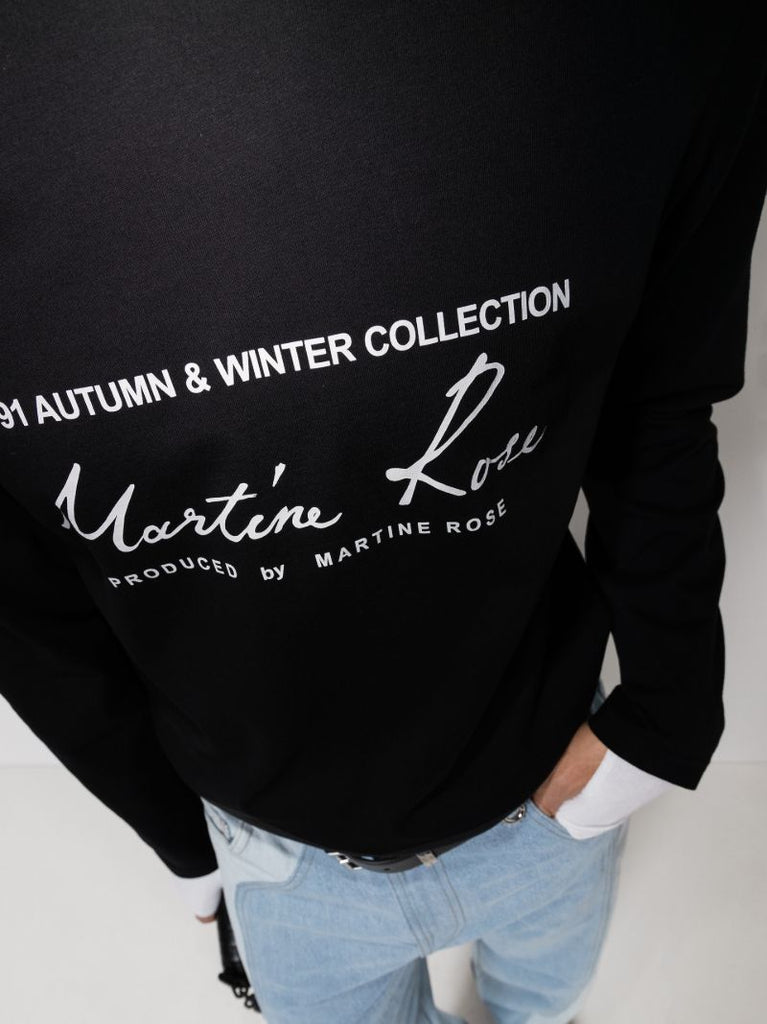 Classic Logo Long Sleeve Cotton T-shirt