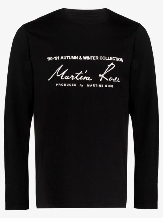 Classic Logo Long Sleeve Cotton T-shirt