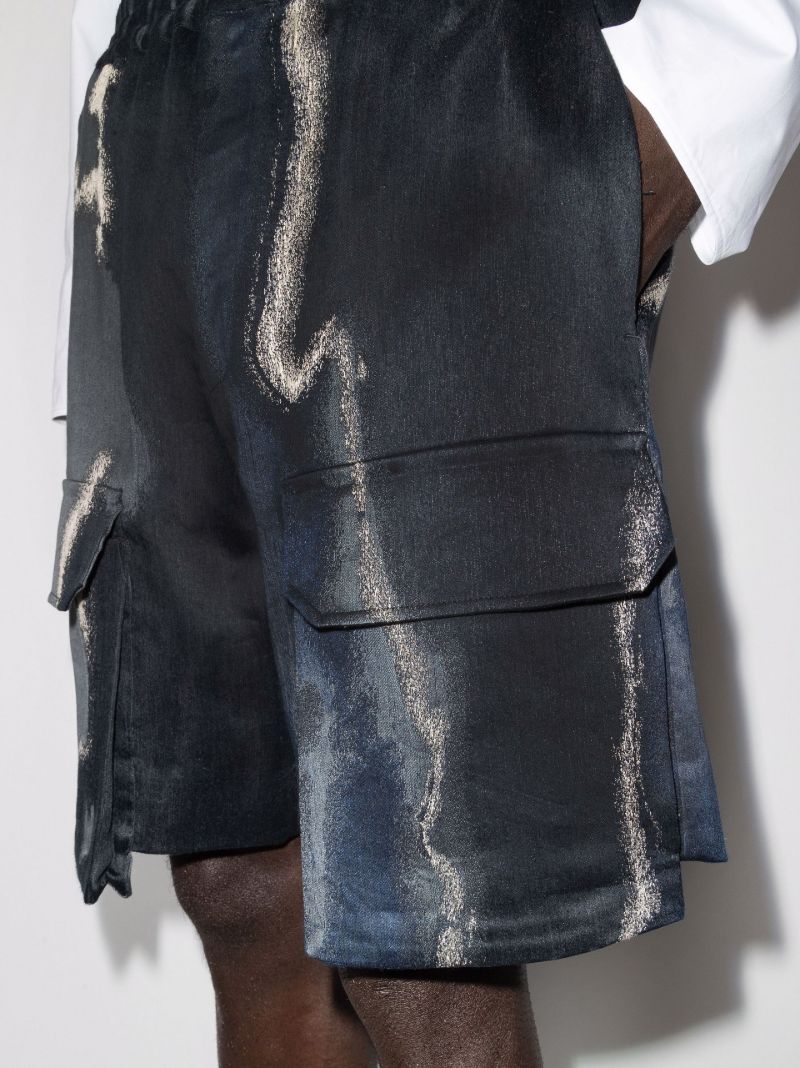 Earth Jacquard Bermuda Shorts