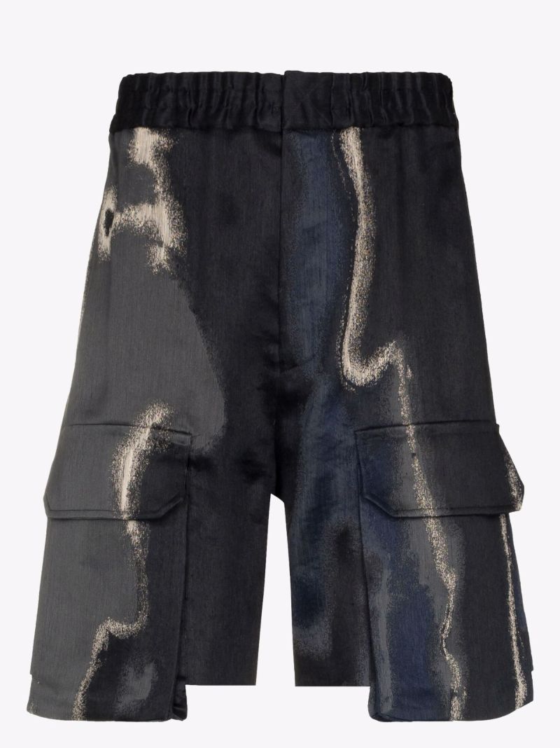 Earth Jacquard Bermuda Shorts