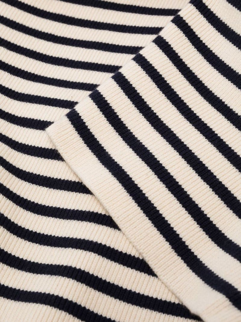 Striped Cropped Sweater
