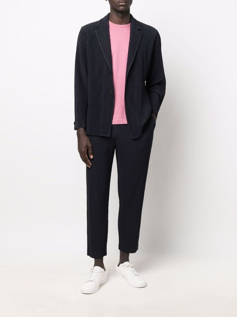 Blue Pleated Jacket