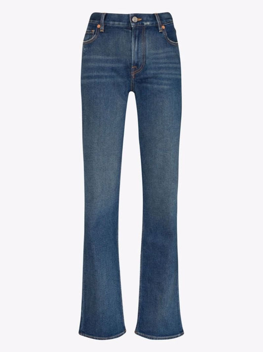 Blue Straight Leg Jeans