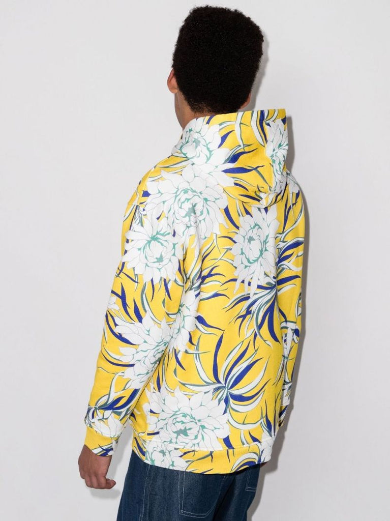 Street Flowers Cotton Hoodie