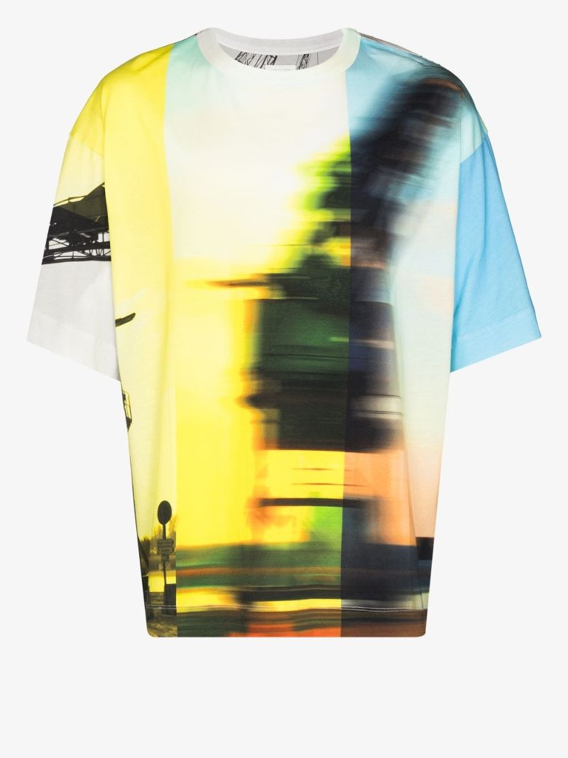Hein Printed Cotton T-shirt