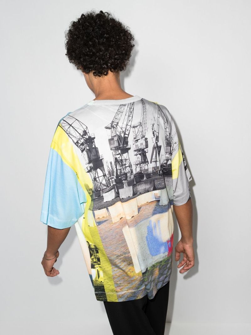 Hein Printed Cotton T-shirt
