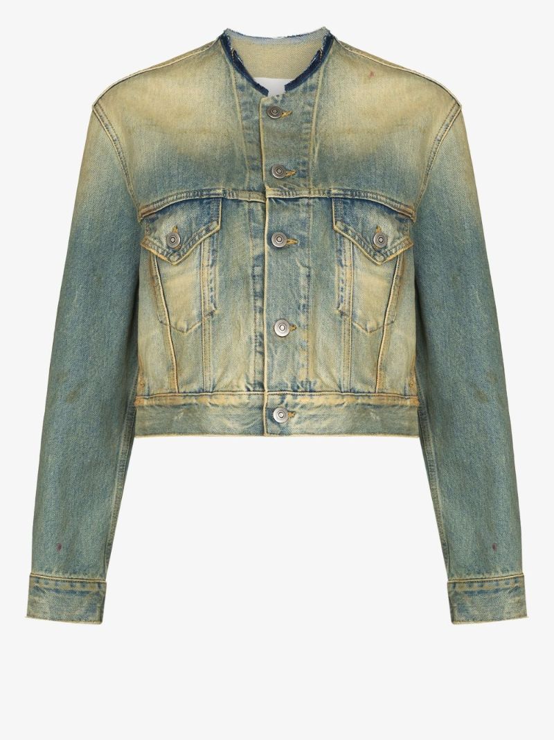 Distressed Denim Jacket