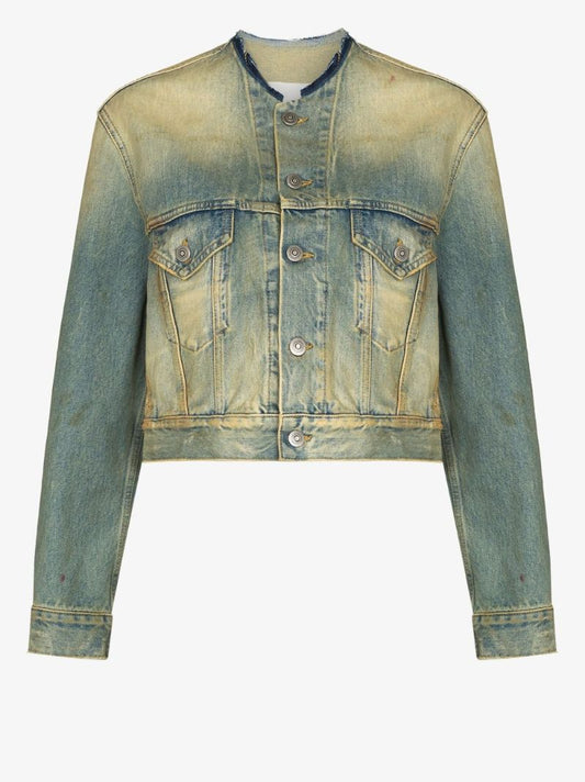 Distressed Denim Jacket