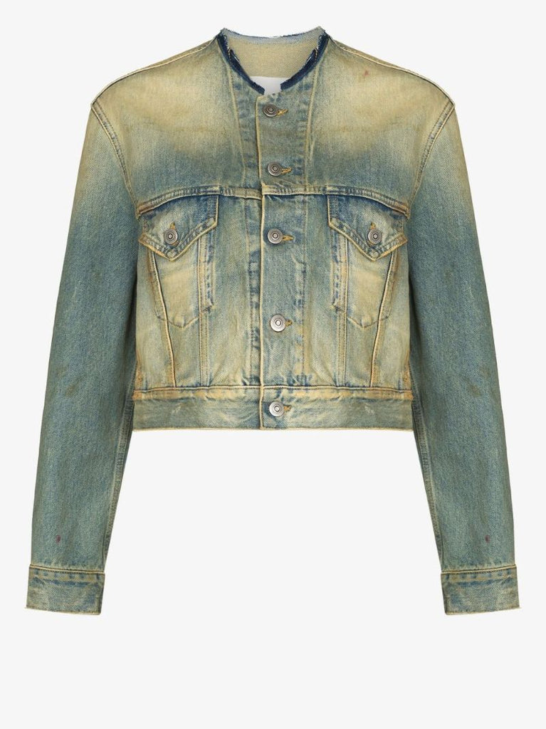 Distressed Denim Jacket