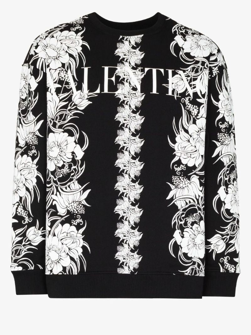 Logo Print Cotton Sweatshirt