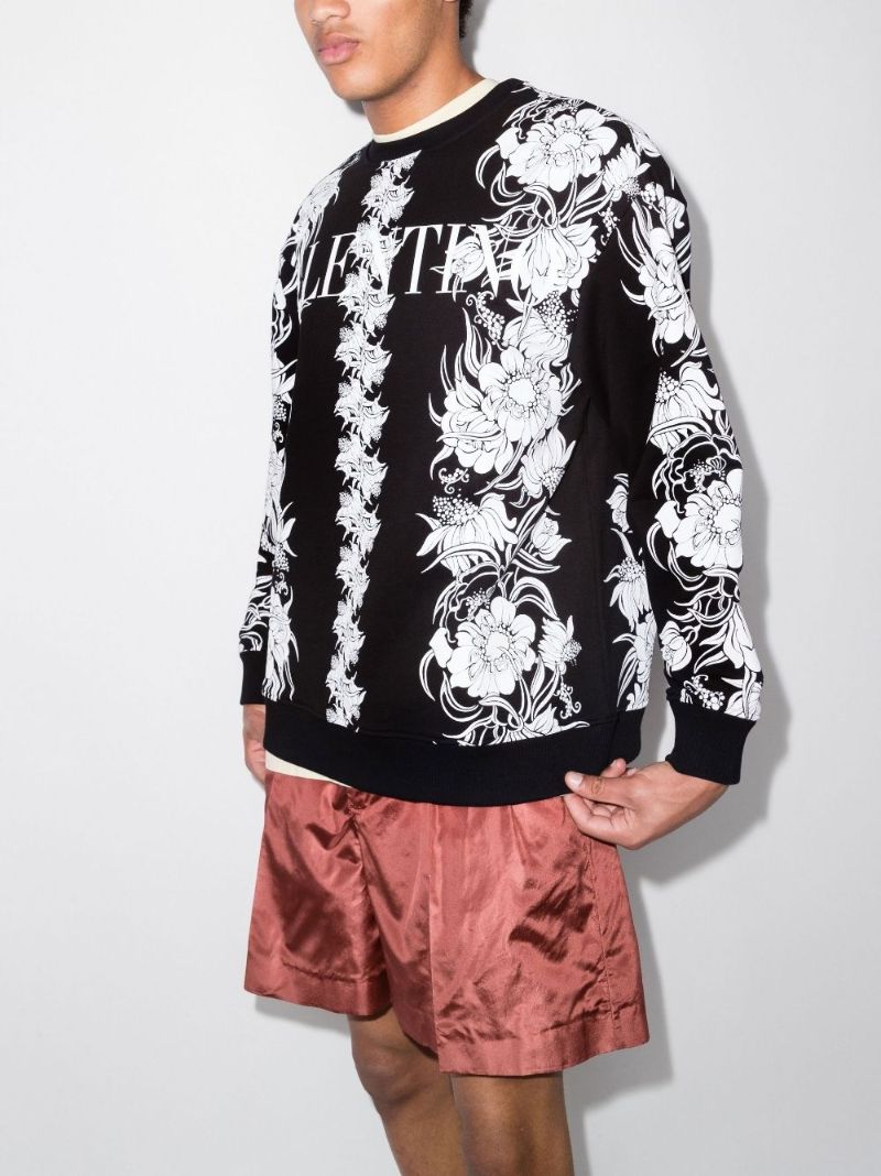 Logo Print Cotton Sweatshirt