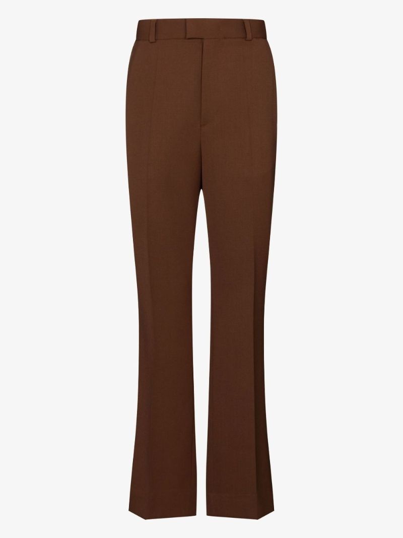 High Waist Virgin Wool Trousers