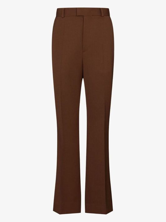High Waist Virgin Wool Trousers