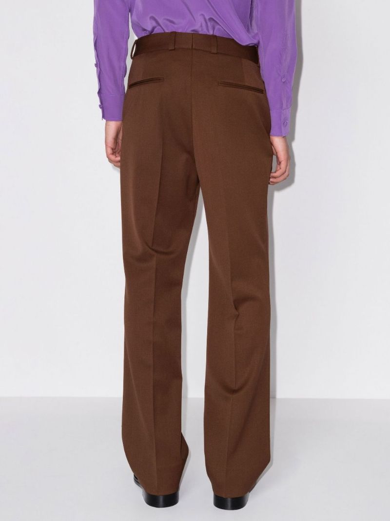 High Waist Virgin Wool Trousers