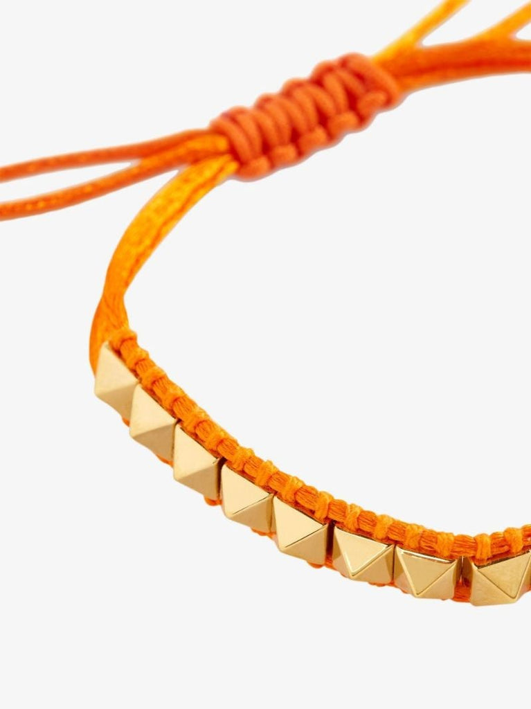 Orange Colour Signs Rockstud Bracelet