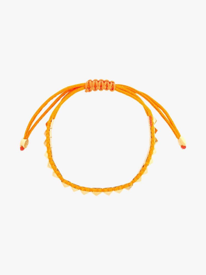 Orange Colour Signs Rockstud Bracelet