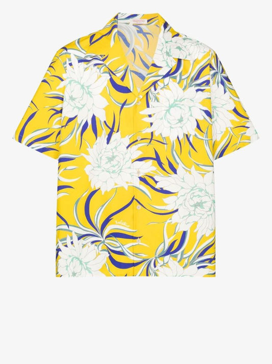 Floral Print Cotton Shirt