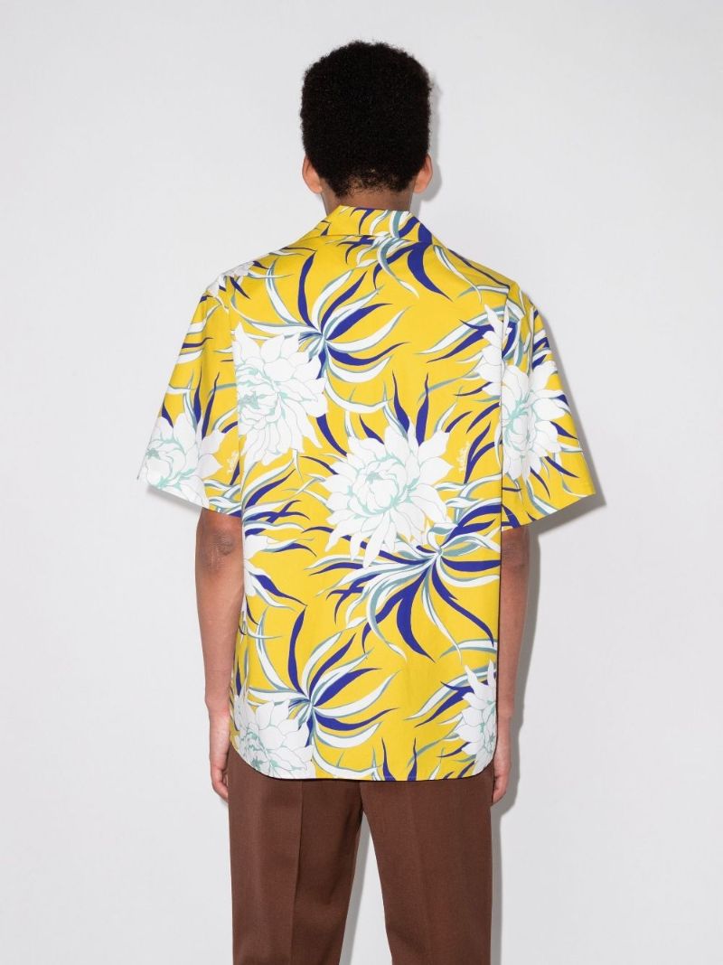 Floral Print Cotton Shirt