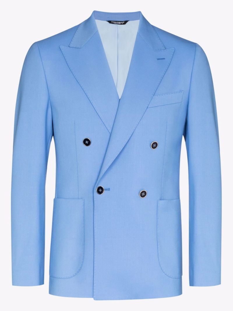 Double-breasted Wool Blazer