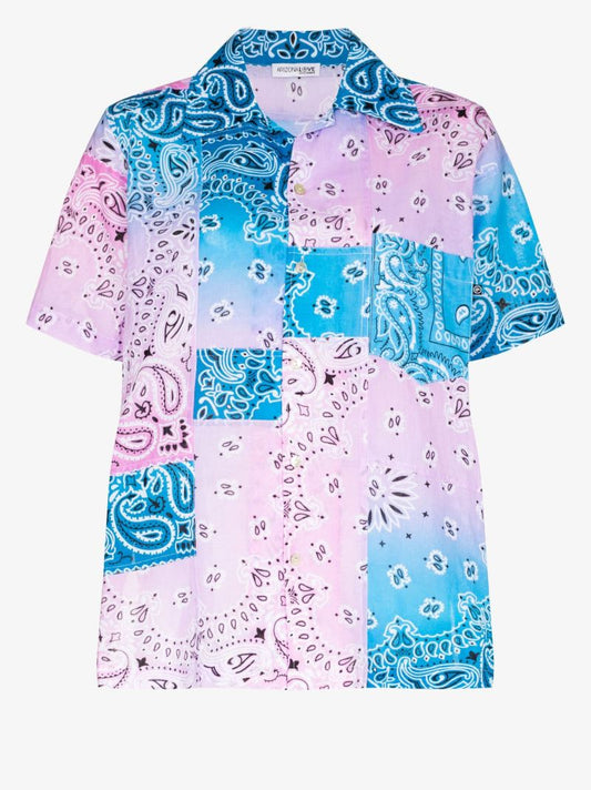 Bandana Print Cotton Shirt