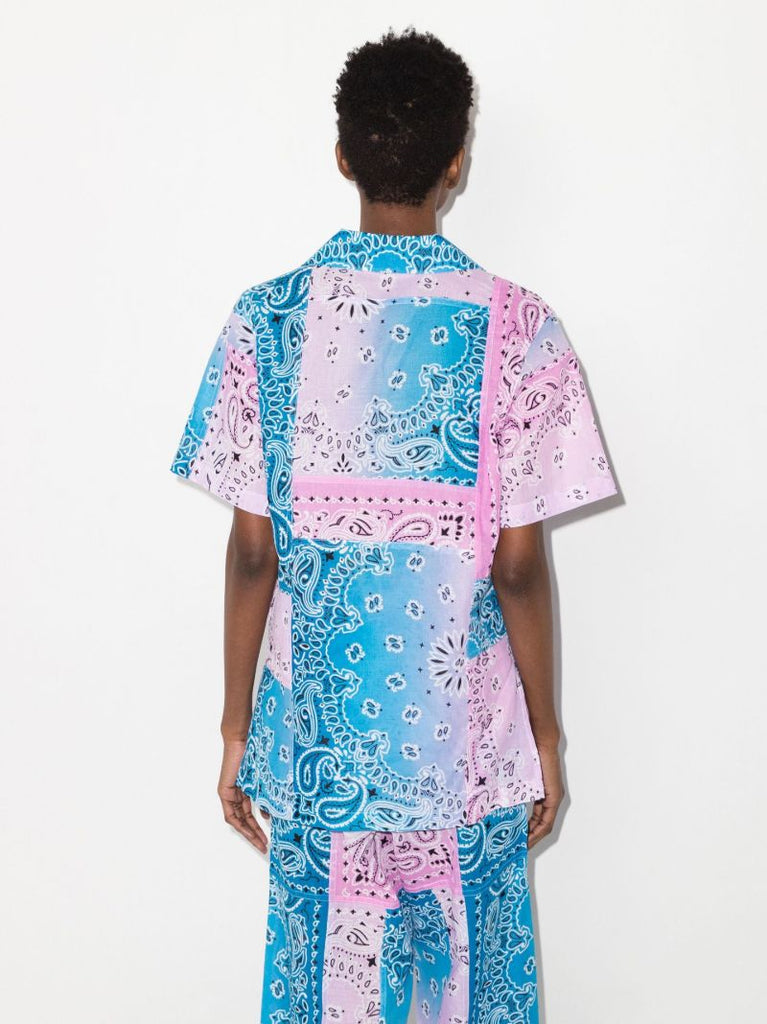 Bandana Print Cotton Shirt