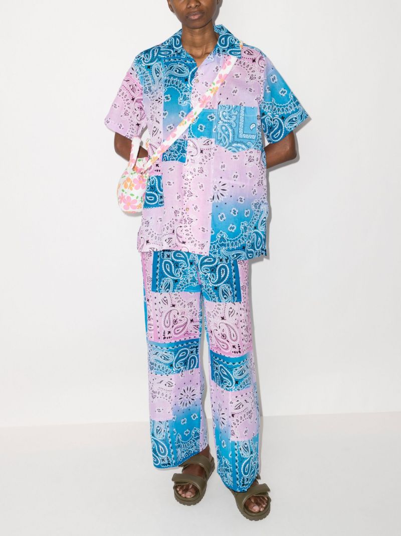 Bandana Print Cotton Shirt