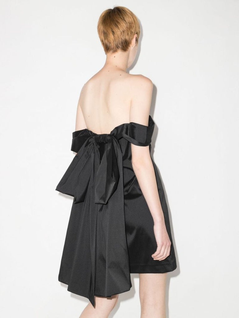 Sacha Off-the-shoulder Taffeta Mini Dress