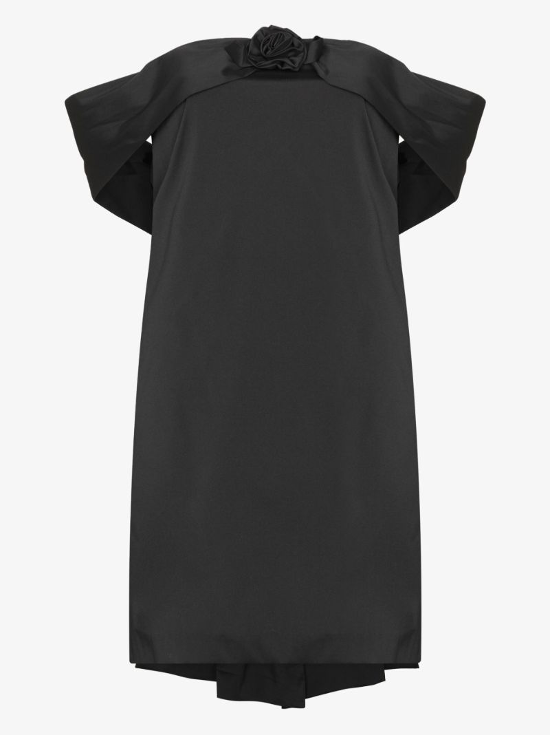 Sacha Off-the-shoulder Taffeta Mini Dress