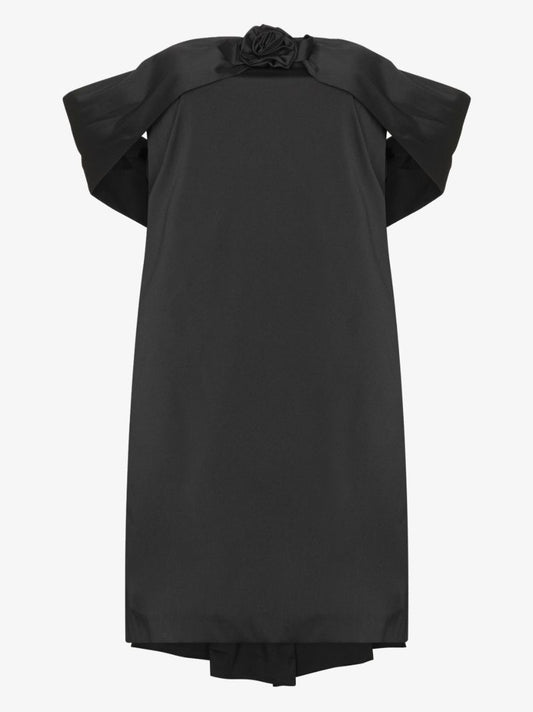 Sacha Off-the-shoulder Taffeta Mini Dress