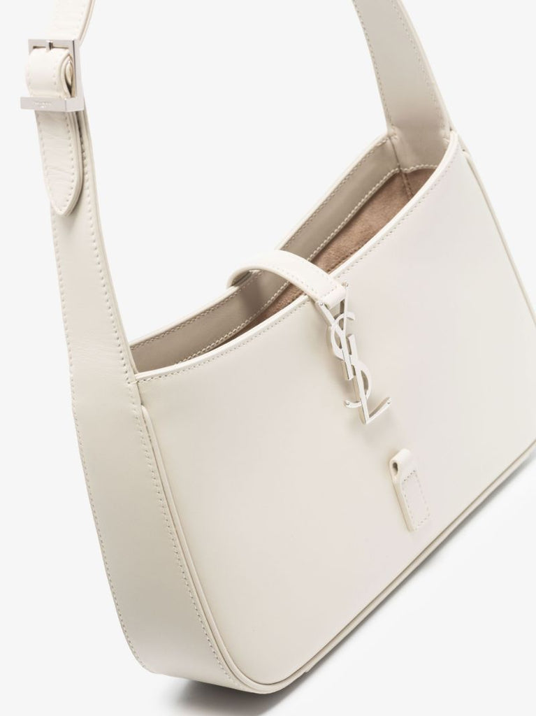 White Le 5 Ã_x0083_â_x0082_¬ 7 Leather Shoulder Bag