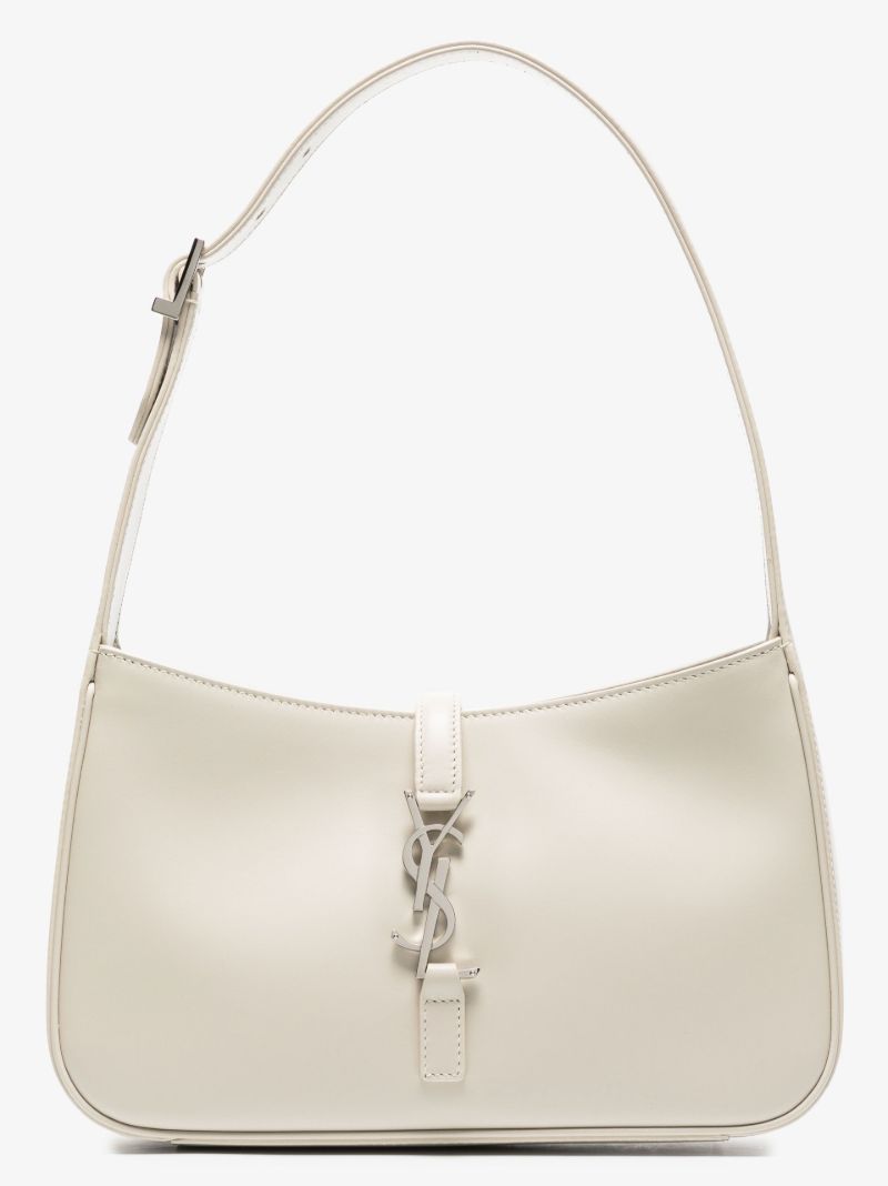 White Le 5 Ã_x0083_â_x0082_¬ 7 Leather Shoulder Bag