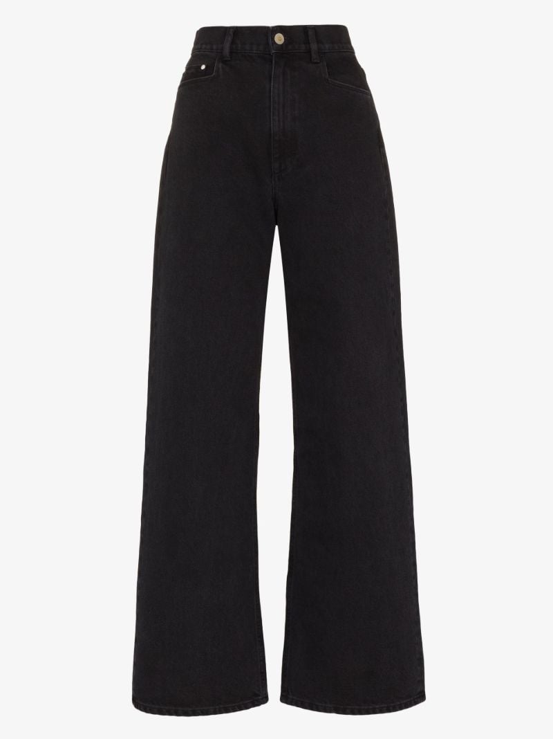 Black Magnolia Recycled Cotton Boyfriend Jeans
