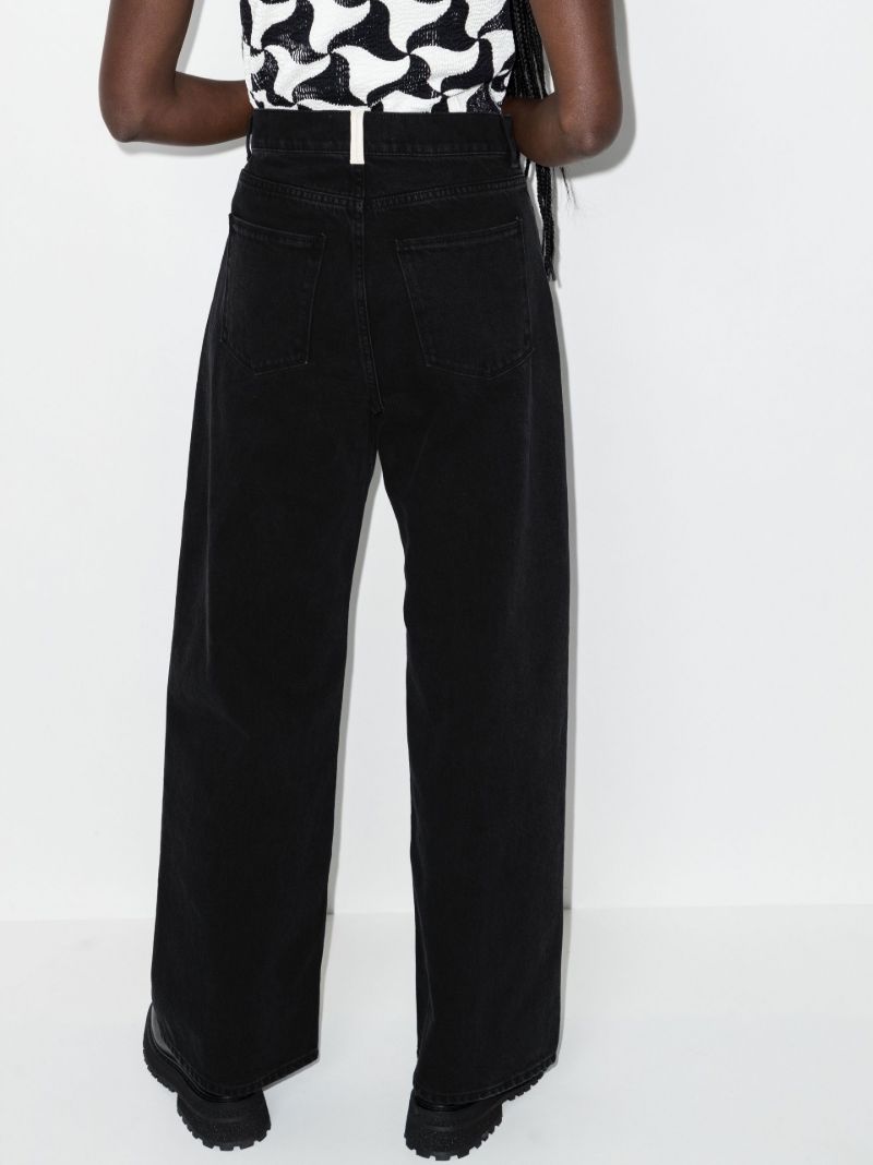 Black Magnolia Recycled Cotton Boyfriend Jeans