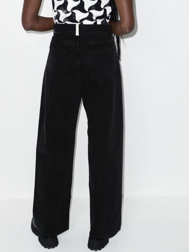 Black Magnolia Recycled Cotton Boyfriend Jeans