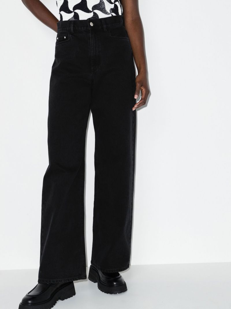 Black Magnolia Recycled Cotton Boyfriend Jeans