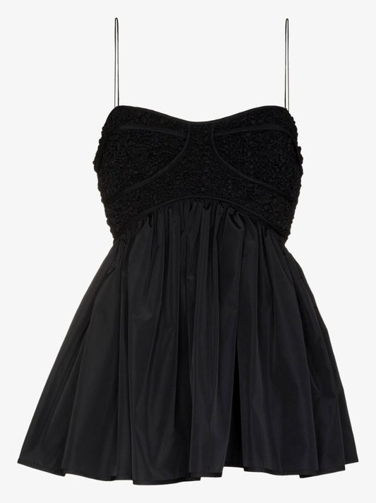 Black Haukea Bustier Top