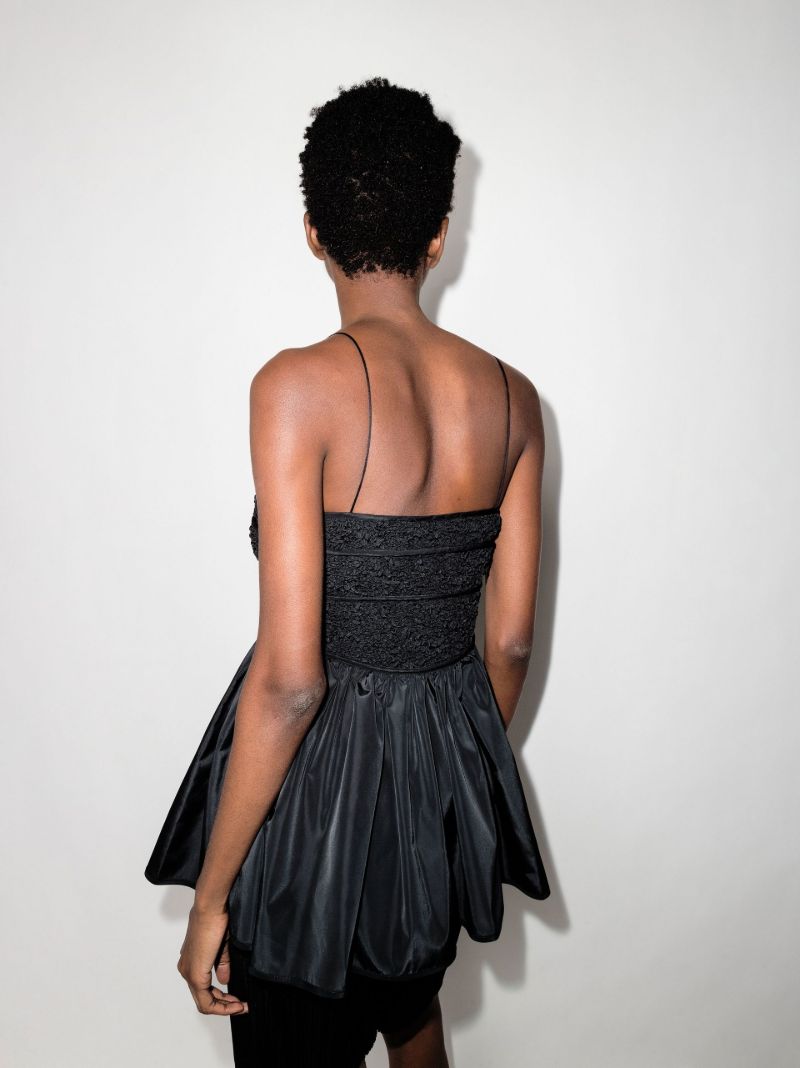 Black Haukea Bustier Top