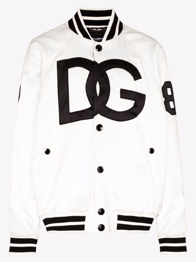 Logo Varsity Bomber Jacket