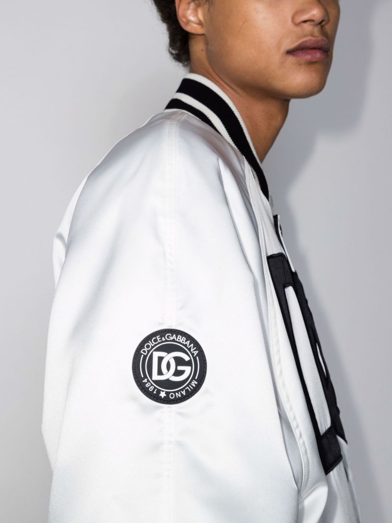 Logo Varsity Bomber Jacket