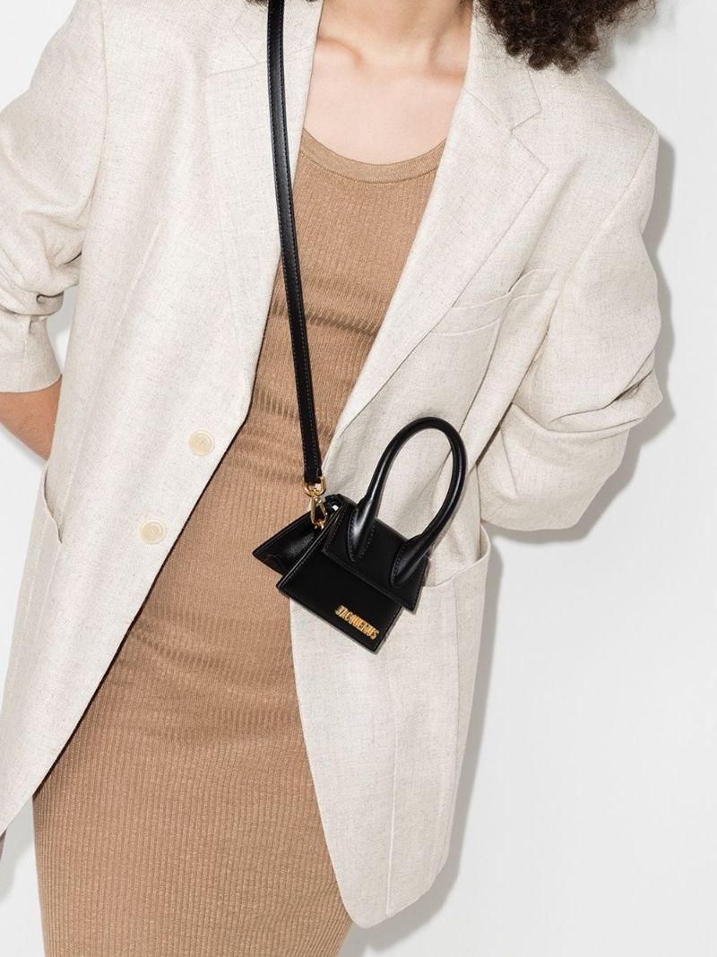 Black Le Chiquito Leather Mini Bag