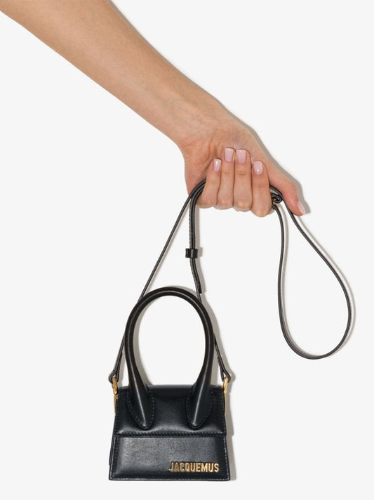 Black Le Chiquito Leather Mini Bag