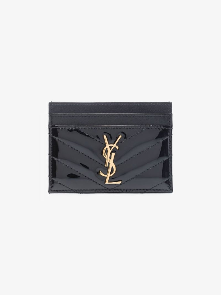 Black Monogram Patent Leather Cardholder
