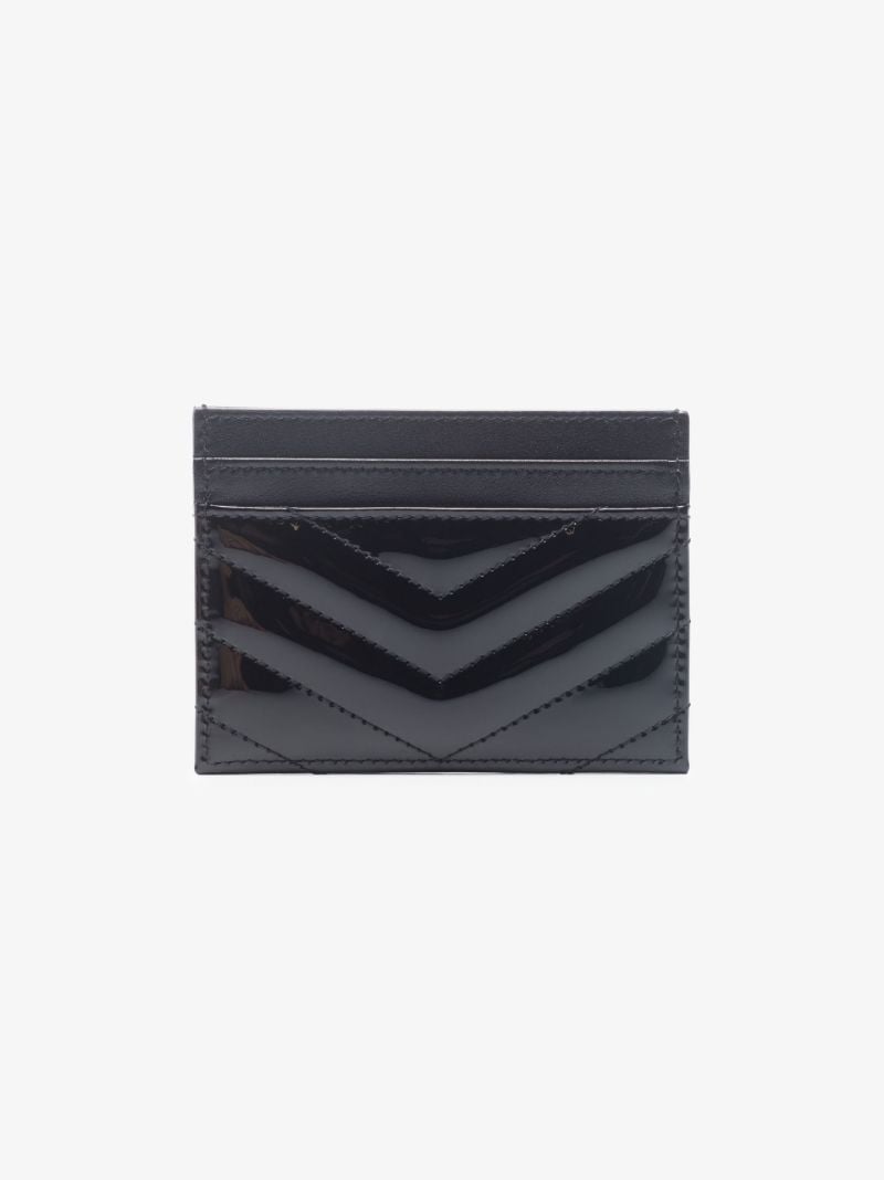 Black Monogram Patent Leather Cardholder