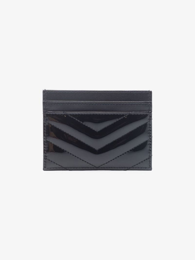 Black Monogram Patent Leather Cardholder
