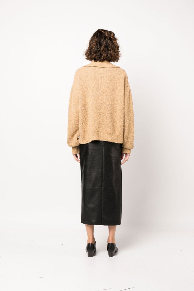 Neutral Jessie Knitted Sweater