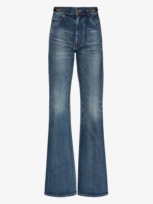 High Waist Flared Jeans