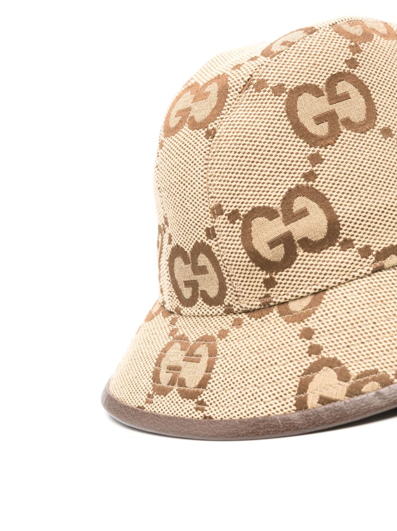 Neutral Gg Supreme Canvas Bucket Hat