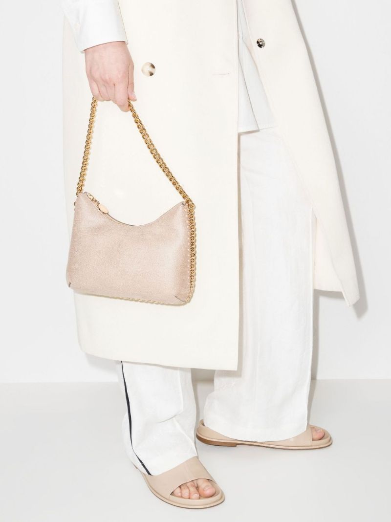Neutral Falabella Mini Shoulder Bag